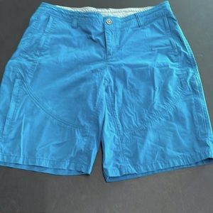 Kuhl Mountain Born In the Mountains Women’s Outdoor Hiking Shorts 14 Turquoise.